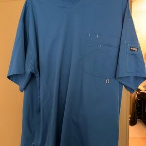 True Blue Greys Anatomy Scrub Set
